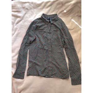 1970s inspired button down